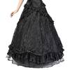 Sinister - 1159 Long skirt - Black Product image